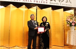 Chủ tịch Vinamilk Mai Kiều Liên nhận giải thưởng Nikkei châu Á