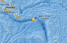 Động đất 6,9 độ richter ngoài khơi Quần đảo Solomon 