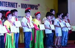Gần 2000 học sinh đạt giải cuộc thi ViOlympic
