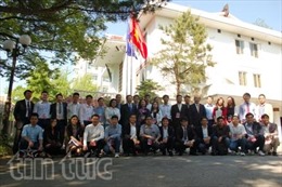 Sinh viên Việt tại Hàn Quốc hướng về Tổ quốc