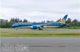 Boeing 787-9 Dreamliner của Vietnam Airlines bay thử lần đầu tiên