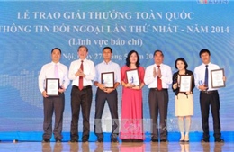 Các tác phẩm đoạt Giải thưởng toàn quốc về thông tin đối ngoại 