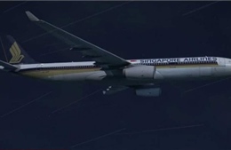 Máy bay Singapore rơi tự do vì động cơ mất điện