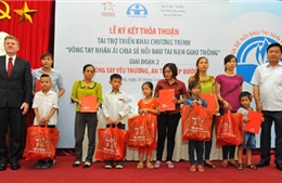 Prudential Việt Nam tài trợ Chương trình “Vòng tay nhân ái chia sẻ nỗi đau tai nạn giao thông” giai đoạn 2 