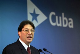 Ngoại trưởng Cuba tiếp đoàn nghị sỹ Mỹ
