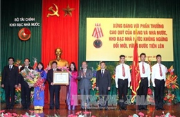 Kho bạc Nhà nước đón nhận Huân chương Độc lập hạng Nhì 
