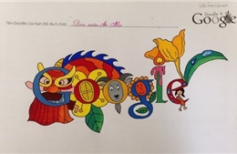 Thí sinh Lê Hiếu thắng giải cuộc thi thiết kế Doodle 4 Google