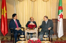 Thủ tướng Nguyễn Tấn Dũng hội kiến Tổng thống Algeria