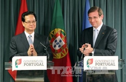 Thủ tướng Nguyễn Tấn Dũng hội đàm với Thủ tướng Bồ Đào Nha 