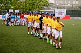 Khai mạc vòng chung kết "Festival bóng đá học đường U13" năm 2015