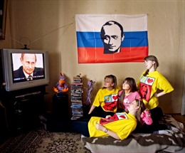 Tình yêu muôn màu dành cho Tổng thống Putin