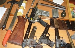 Gia Lai: Bắt giữ 7 nghi can tàng trữ vũ khí quân dụng