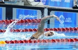 Ánh Viên giành HCĐ 50m bơi ngửa nữ 