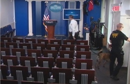 Phòng họp báo của Nhà Trắng bị sơ tán 