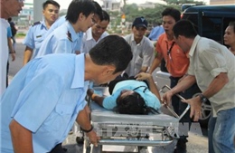 TP HCM: 33 công nhân nhập viện do nghi ngộ độc khí 