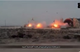 IS nã súng cối nổ tung hai chiến đấu cơ Libya