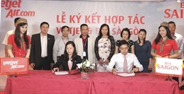 Vietjet ký kết hợp tác với Bia Sài Gòn 