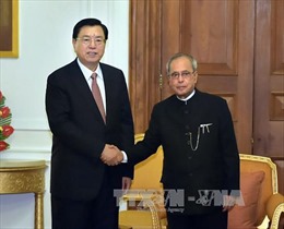 Chủ tịch Quốc hội Trung Quốc thăm Ấn Độ