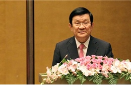 Bài phát biểu của Chủ tịch nước tại Lễ kỷ niệm 90 năm Ngày báo chí cách mạng Việt Nam