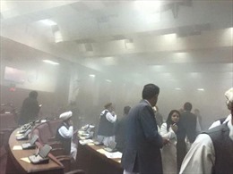 Đấu súng, nổ lớn tại trụ sở quốc hội Afghanistan