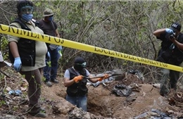 Mexico phát hiện thêm 7 hố chôn tập thể 