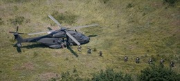 Tập trận trực thăng đa quốc gia tại Italy