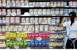 Trung Quốc thu hồi sản phẩm sữa không đạt chuẩn 