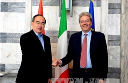 Chủ tịch MTTQ Việt Nam gặp Bộ trưởng Ngoại giao Italy