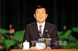 Chủ tịch nước dự Đại hội thi đua yêu nước Thành phố Hồ Chí Minh lần VI