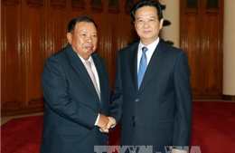 Thủ tướng Nguyễn Tấn Dũng tiếp Phó Chủ tịch nước Lào 
