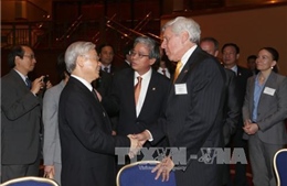 Tổng Bí thư gặp gỡ đại diện các tầng lớp xã hội Việt Nam-Hoa Kỳ 