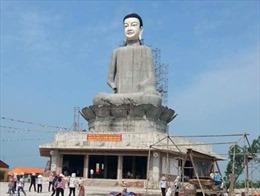 Báo cáo sự cố sập tượng Phật ở Thái Bình