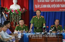 Đại tướng Trần Đại Quang thưởng nóng lực lượng phá án thảm sát 6 người
