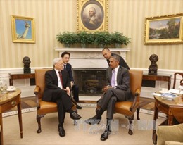8 bước phát triển trong quan hệ Việt-Mỹ qua chuyến thăm của Tổng Bí thư 