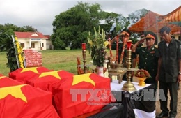Campuchia bàn giao 18 hài cốt liệt sĩ quân tình nguyện Việt Nam 