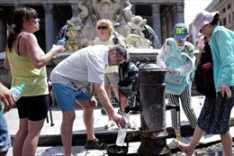 Italy trải qua đợt nắng nóng nhất trong hơn 3 thập kỷ 