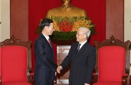 Tổng Bí thư tiếp Đoàn cấp cao Đảng Cộng Sản Trung Quốc