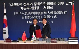   Hàn - Nhật - Trung đàm phán về FTA