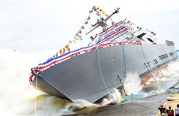 Mỹ hạ thủy chiến hạm mới “canh chừng” Trung Quốc