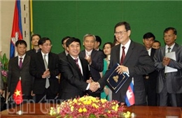 Việt Nam và Campuchia phối hợp giữ gìn an ninh, trật tự biên giới 