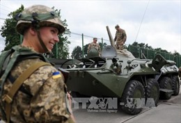 Tập trận ở Ukraine do Mỹ đứng đầu có thể đe dọa hòa bình