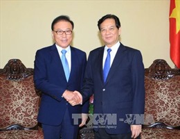 Thủ tướng tiếp Tổng lãnh sự danh dự Việt Nam khu vực Busan - Gyeongnam