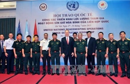Hội thảo quốc tế triển khai lực lượng tham gia gìn giữ hòa bình LHQ