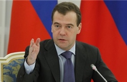 Thủ tướng Medvedev: Nga ủng hộ toàn vẹn lãnh thổ của Ukraine 