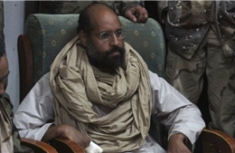 Con trai cựu Tổng thống Kadhafi bị tuyên án tử hình