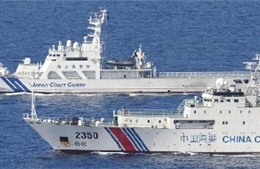 Tàu Trung Quốc tiếp tục xâm nhập lãnh hải Nhật Bản 