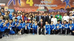 Việt Nam vô địch Vovinam thế giới lần thứ 4 tại Algeria 