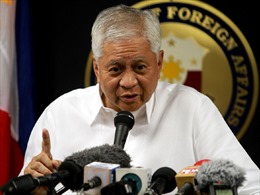 Philippines ủng hộ kêu gọi của Mỹ về "3 ngừng" trên Biển Đông 