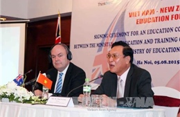 Việt Nam – New Zealand ký kết thỏa thuận hợp tác giáo dục song phương 