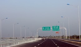 Thông xe cao tốc Hà Nội - Hải Phòng vào cuối năm nay 